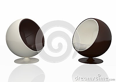 Modern chair Stock Photo