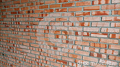 Modern chiness red brick 2 Stock Photo