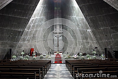 Modern church Stock Photo