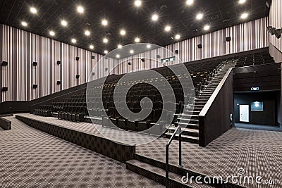 Modern cinema hall Stock Photo