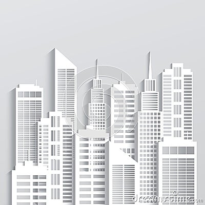 vector black presentation City Skyline Image: Modern   55469363 Stock Vector