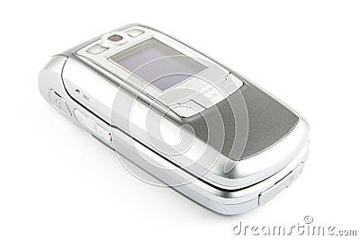 Modern clamshell phone Stock Photo