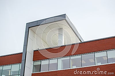Modern clinic building Stock Photo