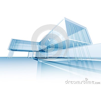 Modern concept building Stock Photo