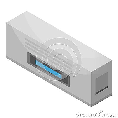 Modern conditioner icon, isometric style Vector Illustration