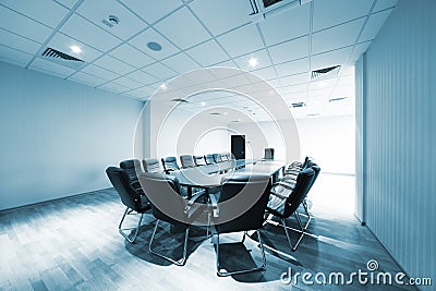 Modern conference room Stock Photo