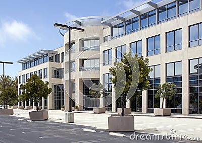 Modern corporate office building Stock Photo