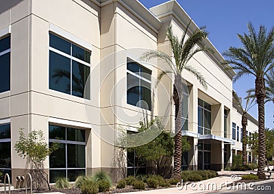 Modern corporate office building Stock Photo