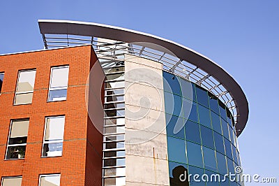 Modern Corporative building Stock Photo