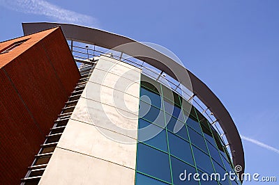 Modern Corporative building Stock Photo