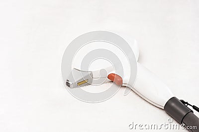 Modern cosmetology equipment for laser skin care Stock Photo