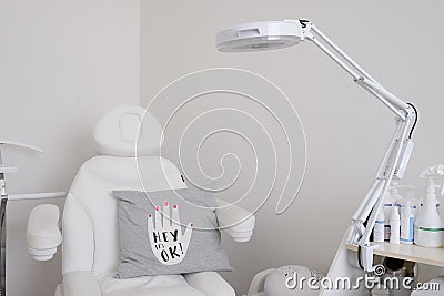 Modern cosmetology office Stock Photo