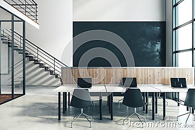 Modern coworking office Stock Photo