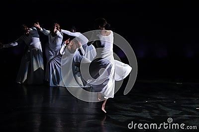 Modern Dance performance 1 Stock Photo