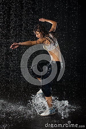 Modern dances. Stock Photo