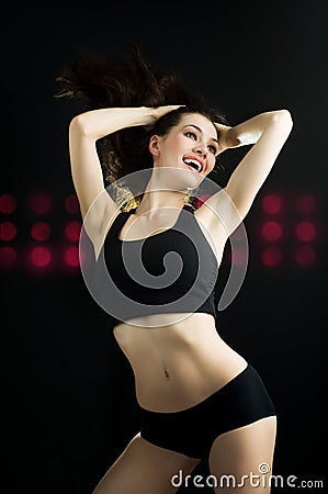 Modern dances Stock Photo