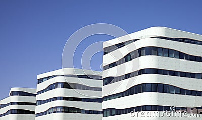 Modern Danish Architecture at Tuborg Harbour Stock Photo