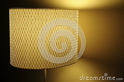 Modern Decorative Lamp Stock Photo