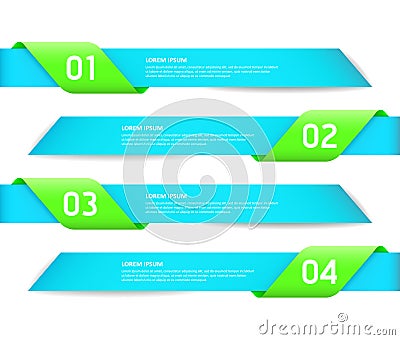 Modern design infographic template Vector Illustration