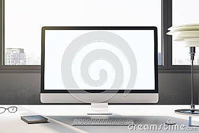 Modern designer desktop Editorial Stock Photo