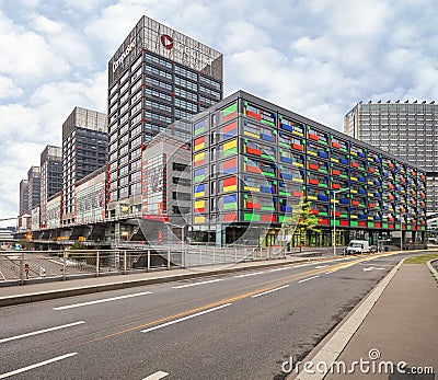 Modern district near Lille Europe railway station Editorial Stock Photo