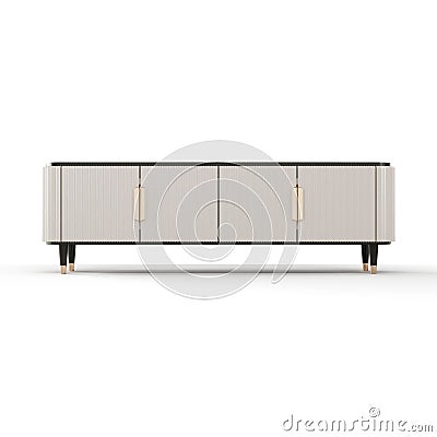 A modern drawer, 3d rendering Stock Photo