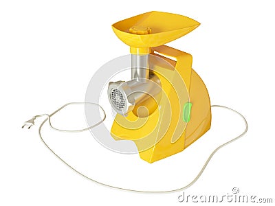 Modern electric meat grinder Stock Photo