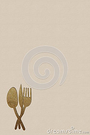 Modern empty background for restaurant menu Stock Photo