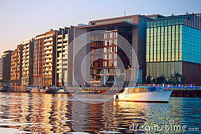 Modern European architecture Stock Photo