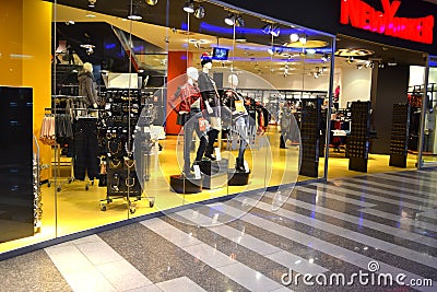 Modern fashion retail store Editorial Stock Photo