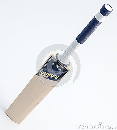 Modern Generic Brand Cricket Bat Stock Photo