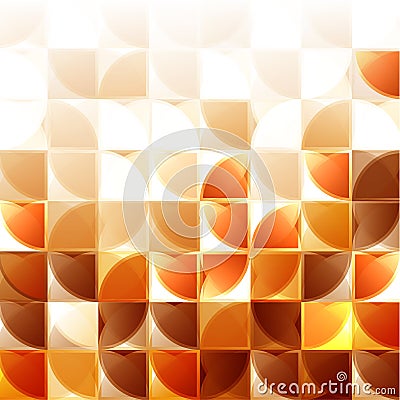 Modern geometrical abstract background. Vector Illustration