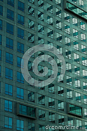 Modern glass building Stock Photo