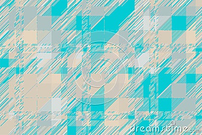 Modern glitch background. Color geometric abstract pattern vector Vector Illustration