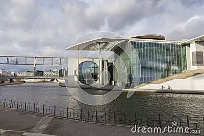 German governmental building in Berlin at day Stock Photo