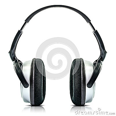 Modern Headphone Stock Photo