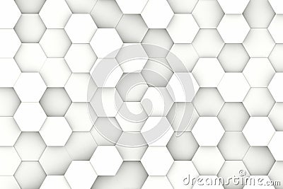 Modern hexagon background Stock Photo