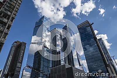 Modern High rise glass building Editorial Stock Photo