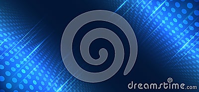 Modern high-tech background for presentations and websites. Abstract background with glowing circle dynamic lines. Futuristic red- Vector Illustration