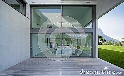 Modern house Stock Photo