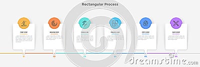 Modern Infographic Vector Template Vector Illustration