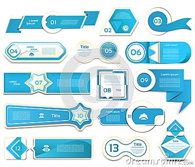 Modern infographics options banner. Vector illustration. can be used for workflow layout, diagram, number options, web design Vector Illustration