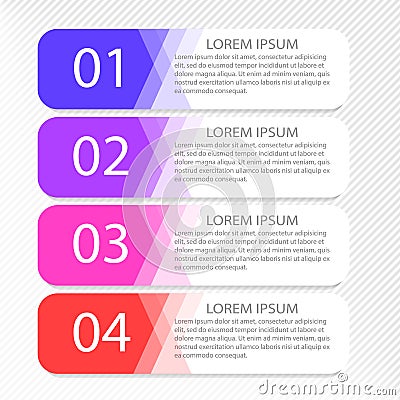 Modern inforgraphic template Vector Illustration