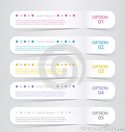 Modern inforgraphic template. Can be used for banners, website templates and designs, infographic posters, brochures, ads design Vector Illustration