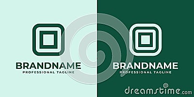 Modern Initials OO Logo, suitable for business with OO initials Vector Illustration