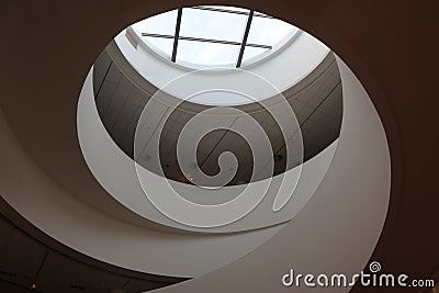 Modern interior Architecture Editorial Stock Photo