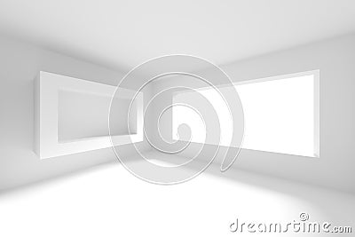 Modern Interior Background Stock Photo