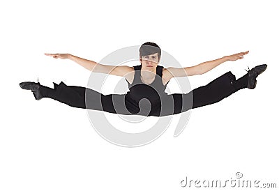 Modern Jazz dancer Stock Photo