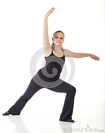 Modern Jazz dancer Stock Photo