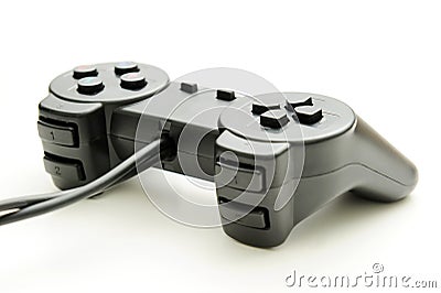 Modern joystick Stock Photo